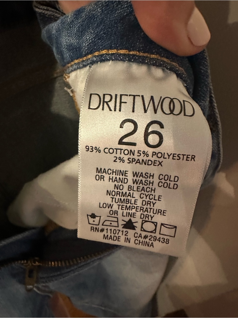 NWT Driftwood Embroidered Denim Kelly Bootcut Jean - Arizona Sunrise - 26 - Picture 9 of 11